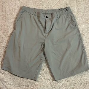 Adidas Adizero Golf Gray Flat Front Shorts